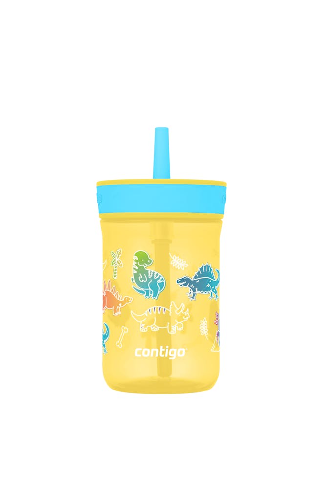Kids’ Leighton Straw Tumbler with Spill-Proof Leak-Proof Lid, 14oz P4