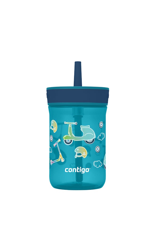 Kids’ Leighton Straw Tumbler with Spill-Proof Leak-Proof Lid, 14oz P4