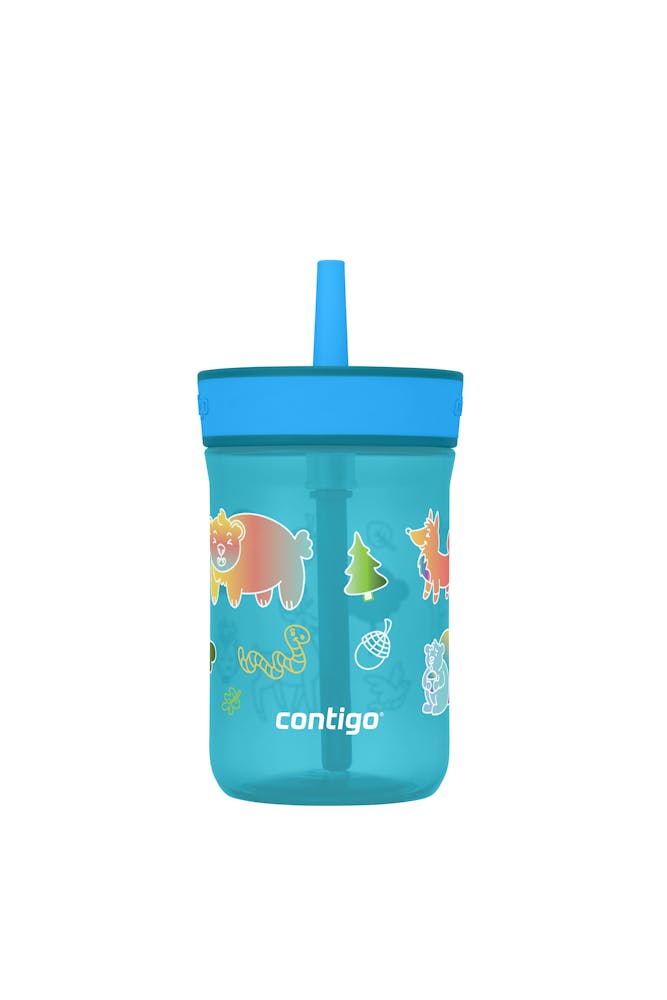 Kids’ Leighton Straw Tumbler with Spill-Proof Leak-Proof Lid, 14oz P4