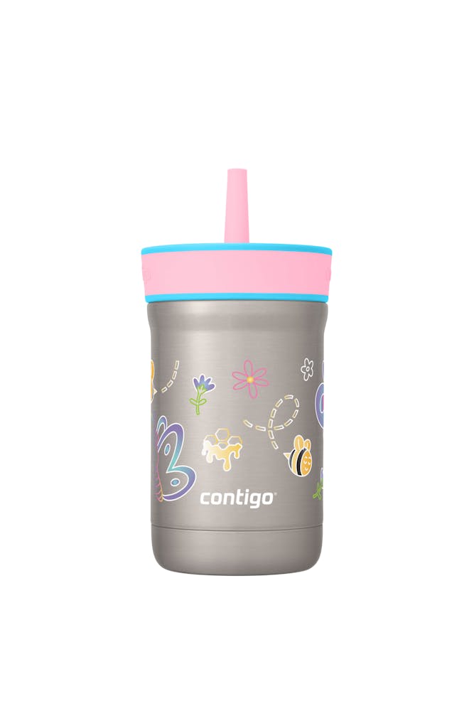 Kids Leighton Spill-Proof Stainless Steel Tumbler with Straw, 12oz G2
