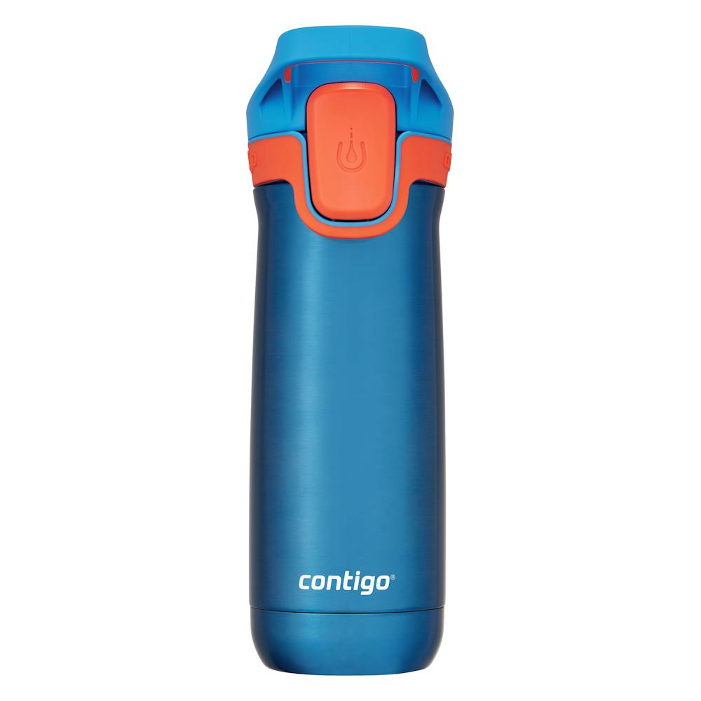 Kids’ Casey Stainless Steel Water Bottle with Spill-Proof Leak-Proof Lid, 13oz J8