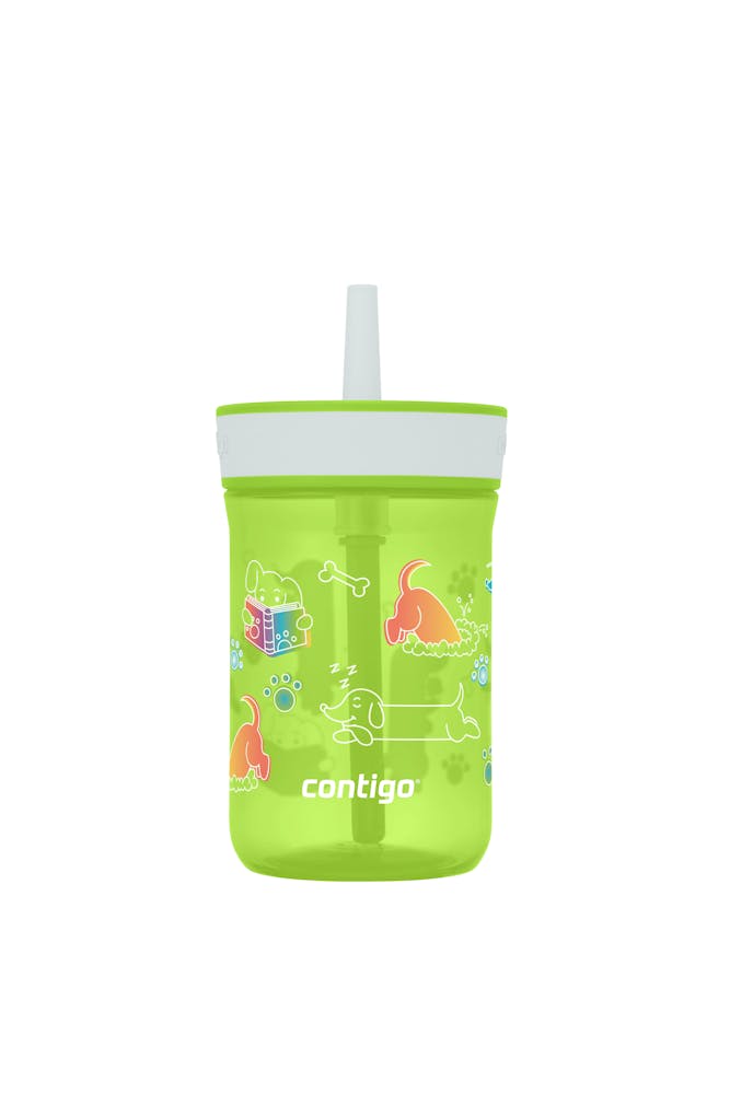 Kids’ Leighton Straw Tumbler with Spill-Proof Leak-Proof Lid, 14oz P4