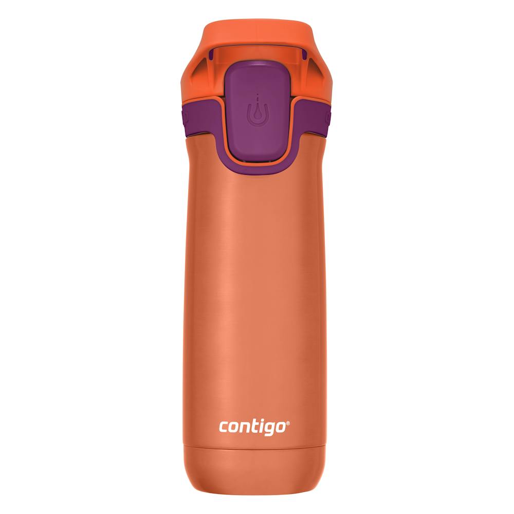 Kids’ Casey Stainless Steel Water Bottle with Spill-Proof Leak-Proof Lid, 13oz J8